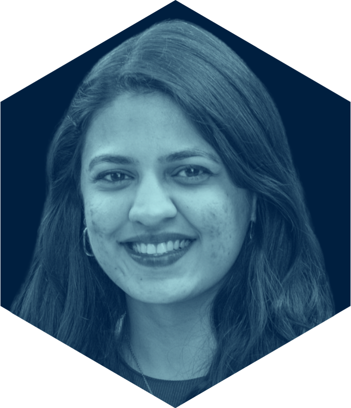 Portrait of Shweta Ratanpura.