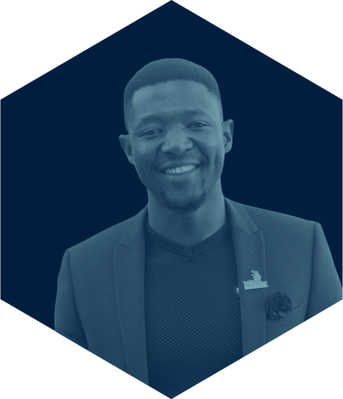 Portrait of Mihle Mvelakubi.